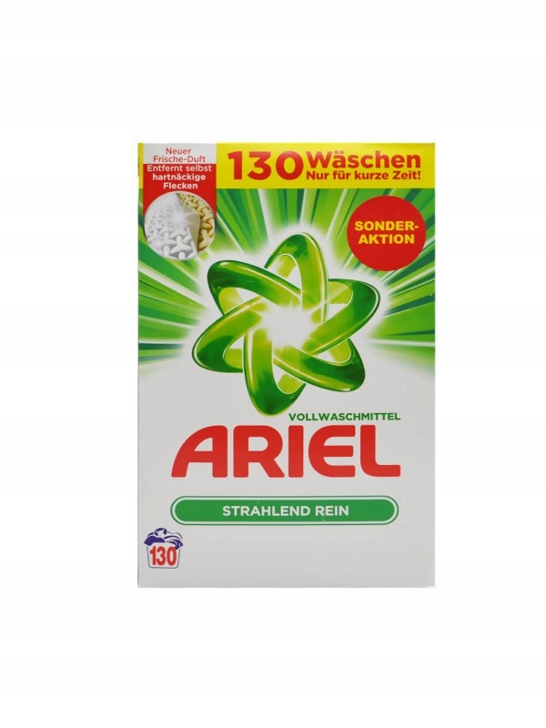 Prací prášok - Ariel Pravidelný prášok 8,45 kg 130 umývač