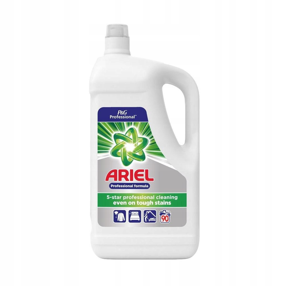 Prací gél - Ariel pravidelná kvapalina pre bielu 4,95 l