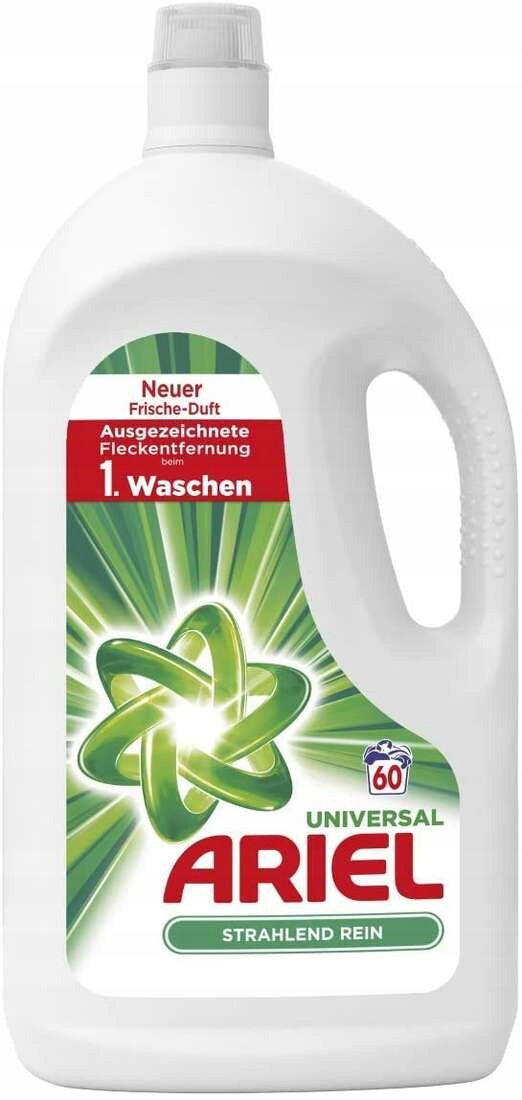 Prací gél - Ariel Univerzálny tekutý detergent, 60 umývaní
