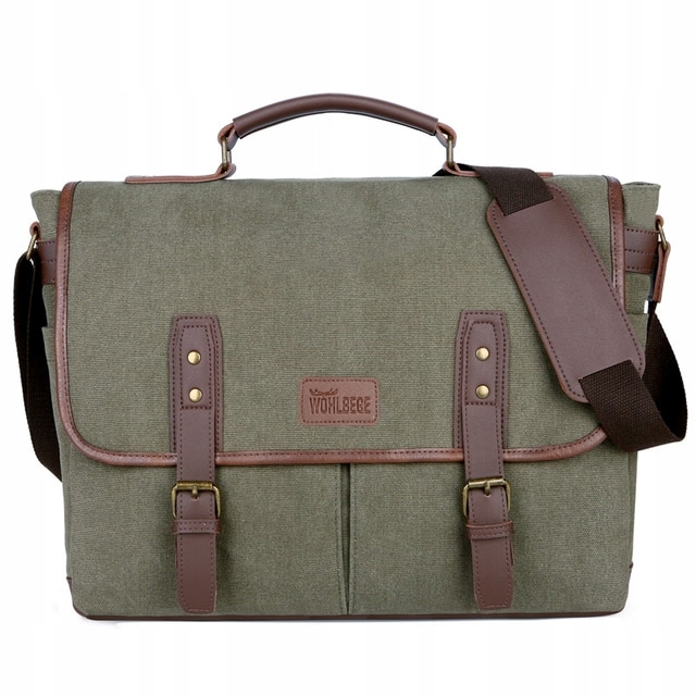 Army Green Vintage Men Artisass Canvas 14 palcov t