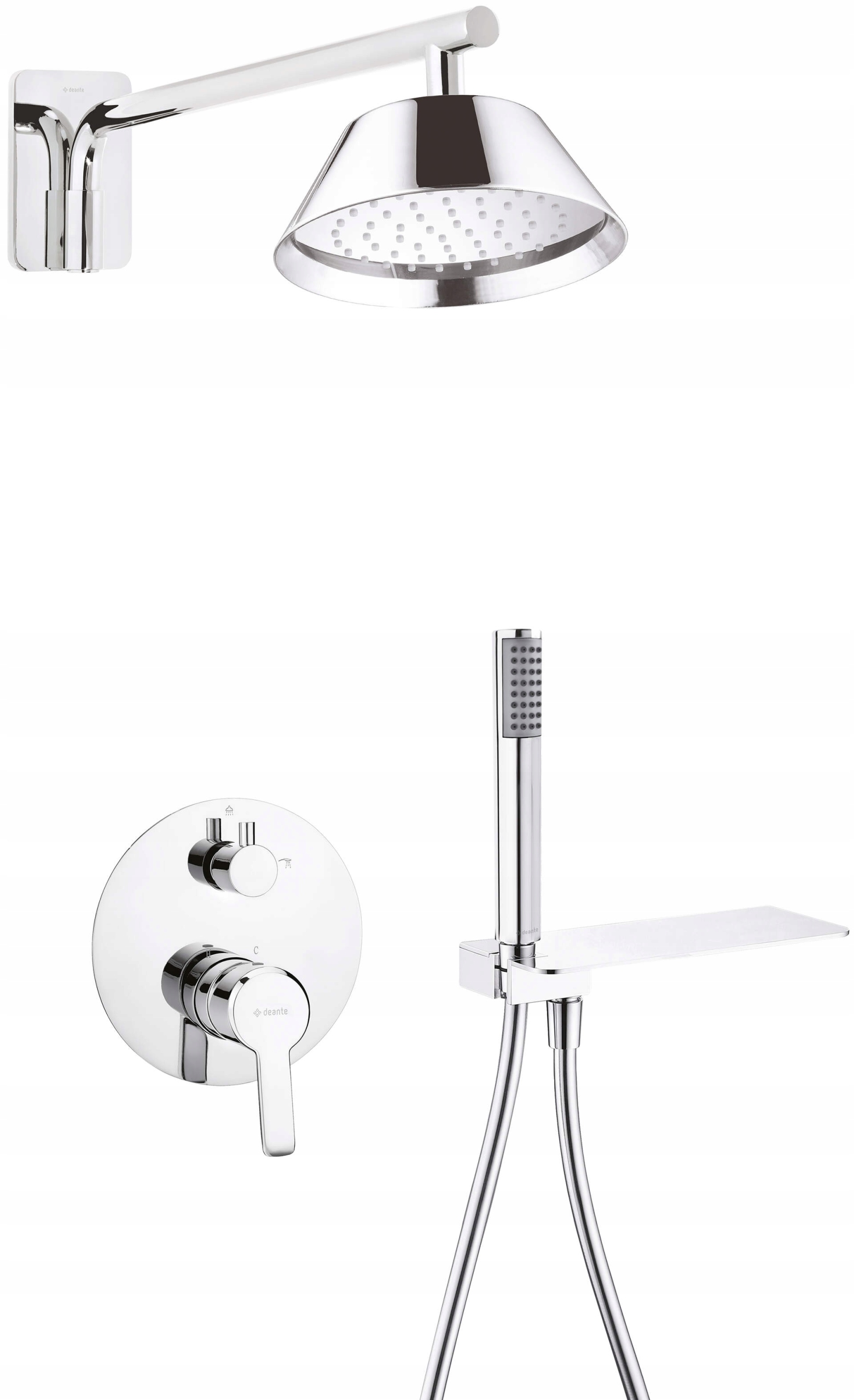 Arnica Flush -Mounted Show Set s poličkou
