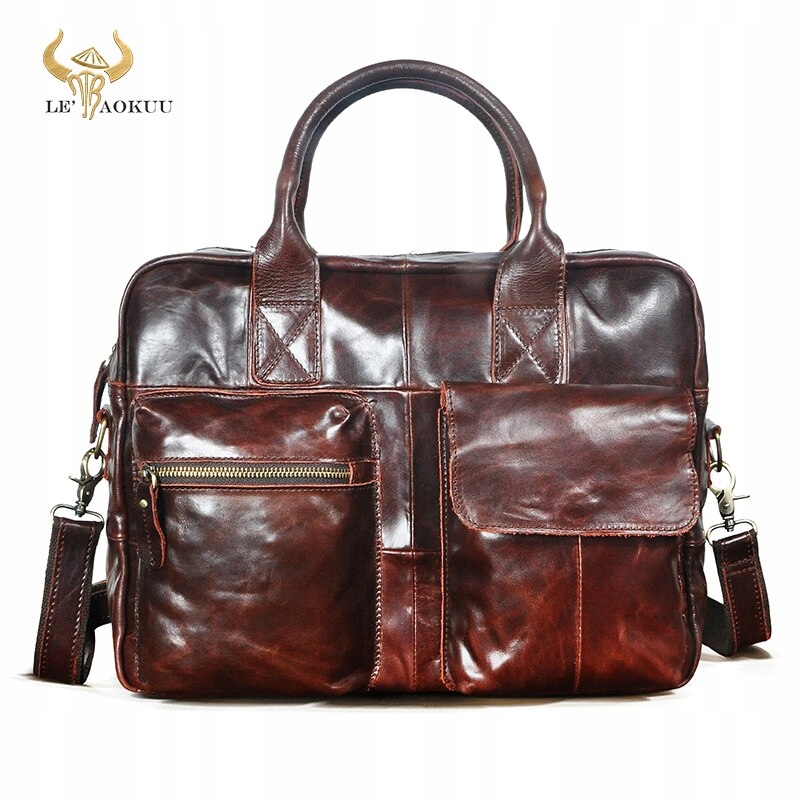 Auburn 2022 Full Grain Leather s veľkou kapacitou