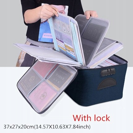 B Navy Blue Universal Female Weekend Folder P
