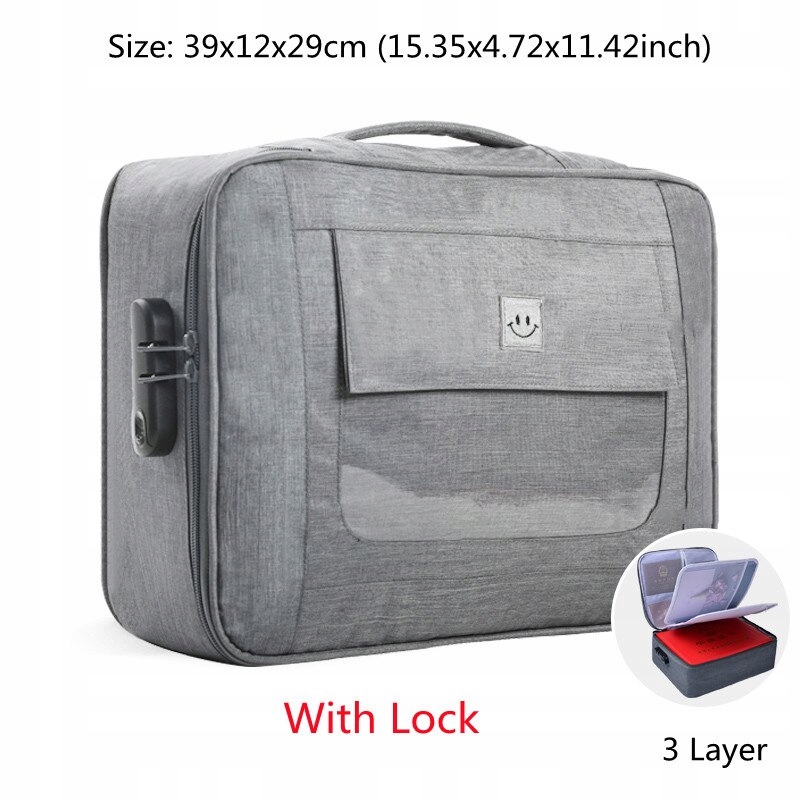 B1 Grey Bag na ukladanie dokumentov veľkým