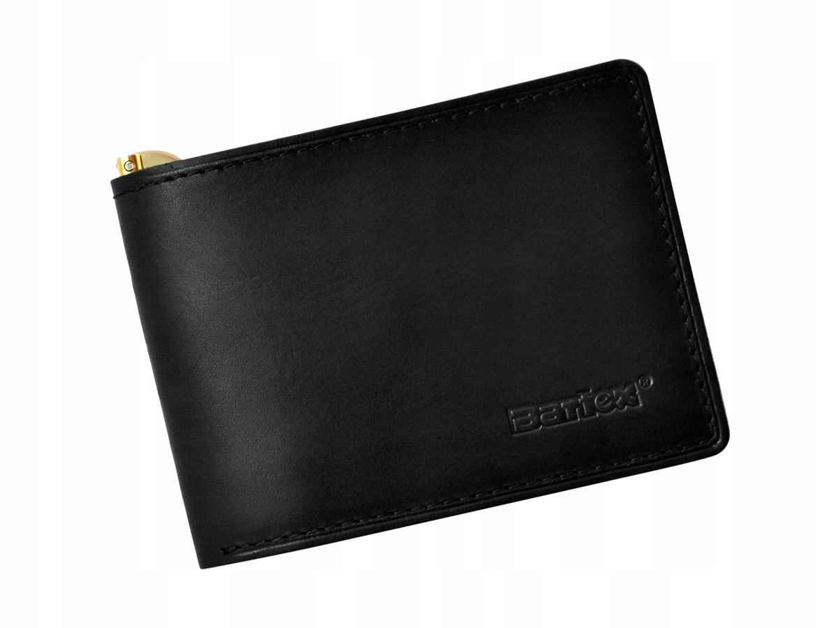 Peňaženka - Bartex Banking Natural Leather Black 472 -M - Pánsky produkt