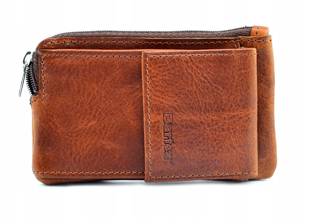 Peňaženka - Bartex Natural Leather Black Case/Porfelik - Unisex Product