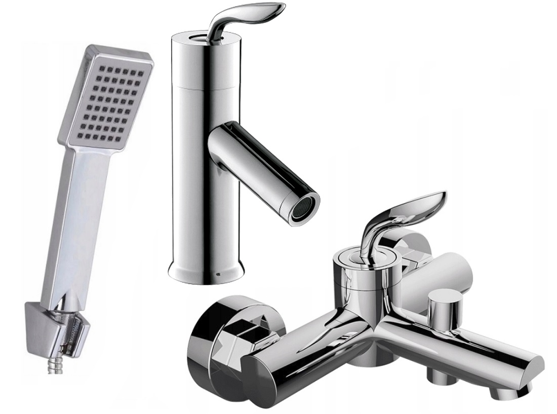 Batra Wannowa + Washbasin + Cubic Modern Spray