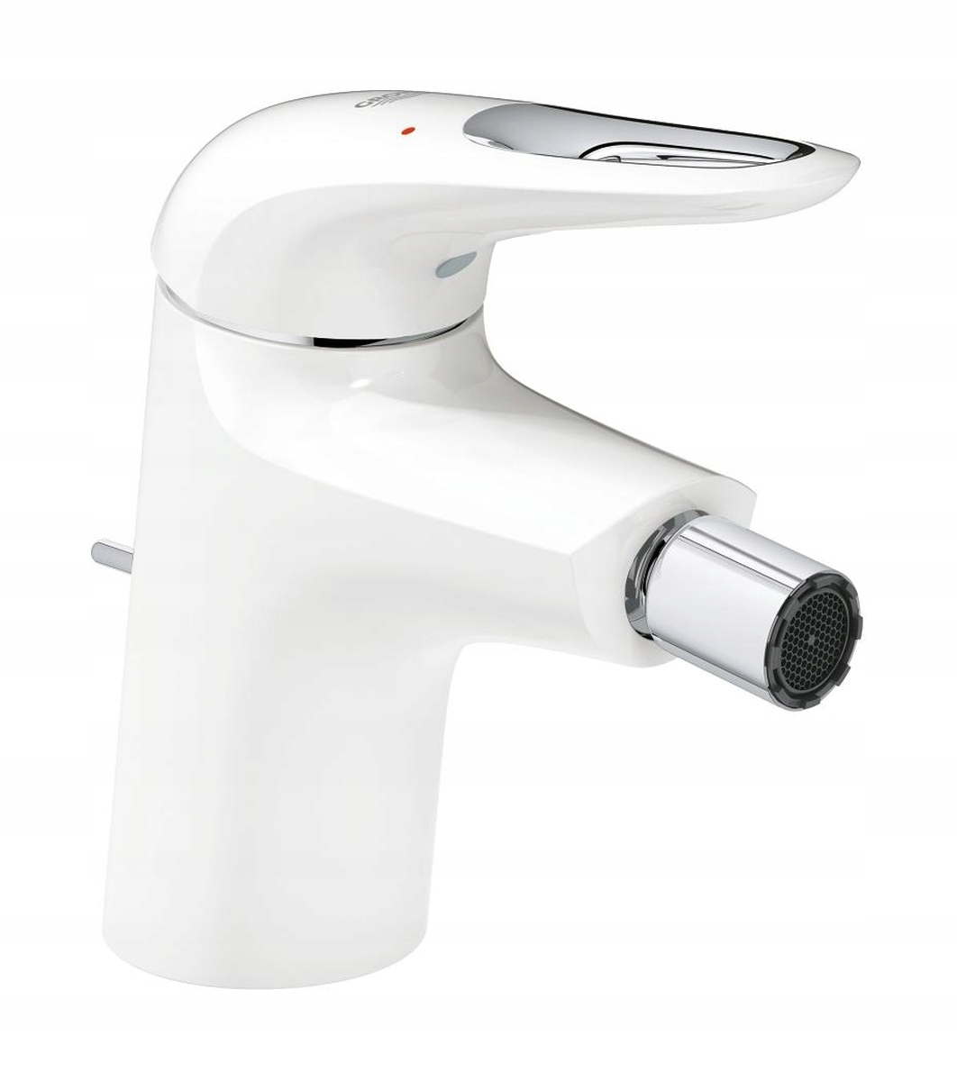 Biela bidet batéria chróm grohe eurostyle