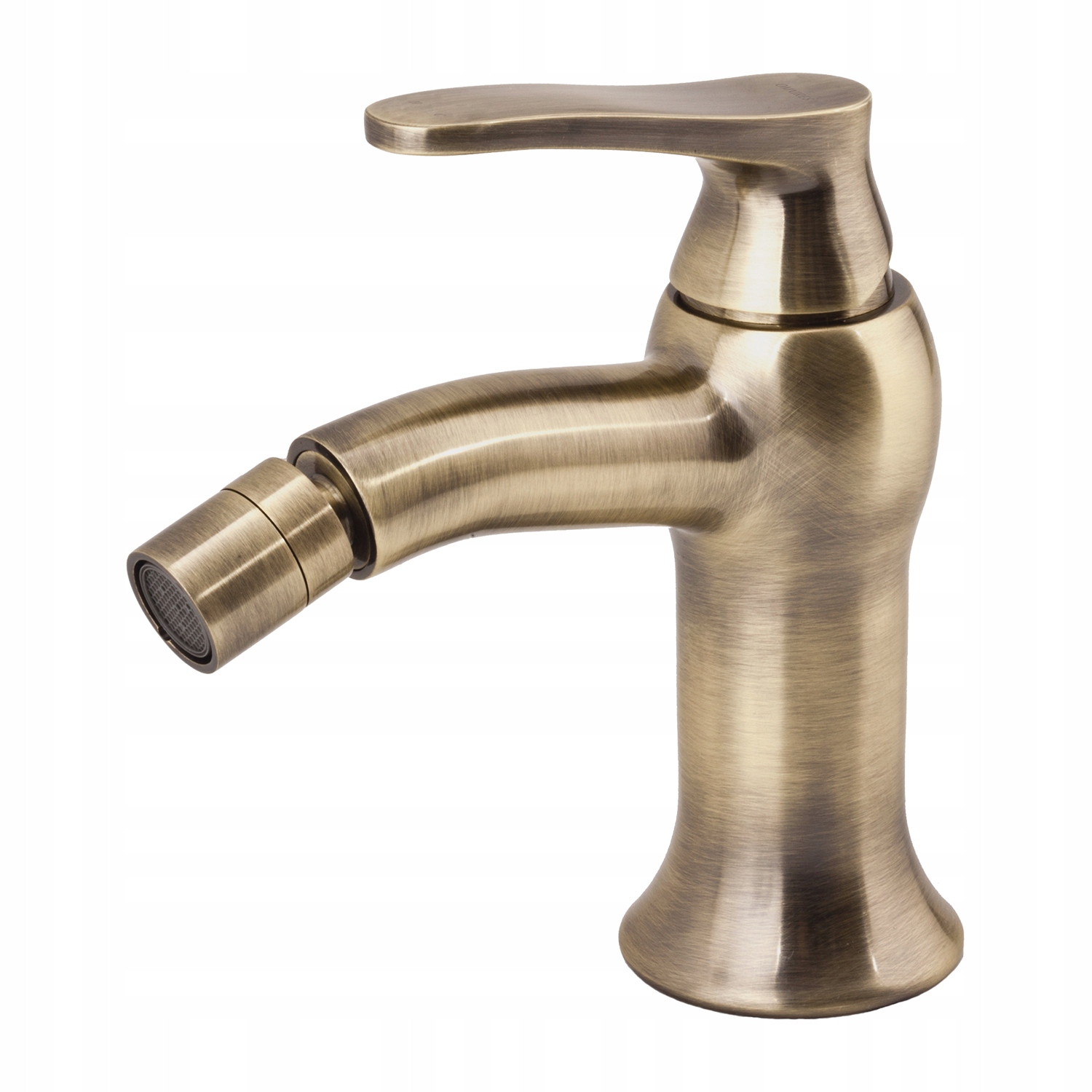 Bidet batéria staroveký bronz s kliknutím na korok