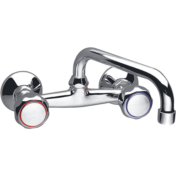 Wall Kitchen Battery Moveble spout C klasika
