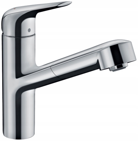 Kuchynská batéria - Hansgrohe M42 Chrome stojaca kuchynská batéria