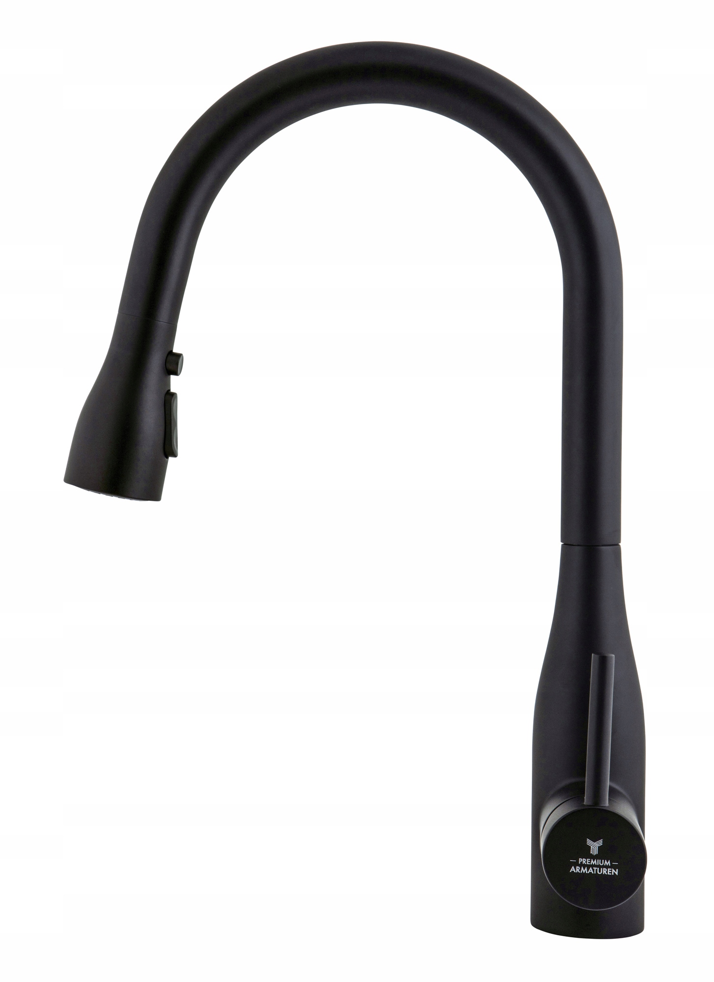 Kuchynská batéria - Kuchynská batéria Verona Black Matt Sink