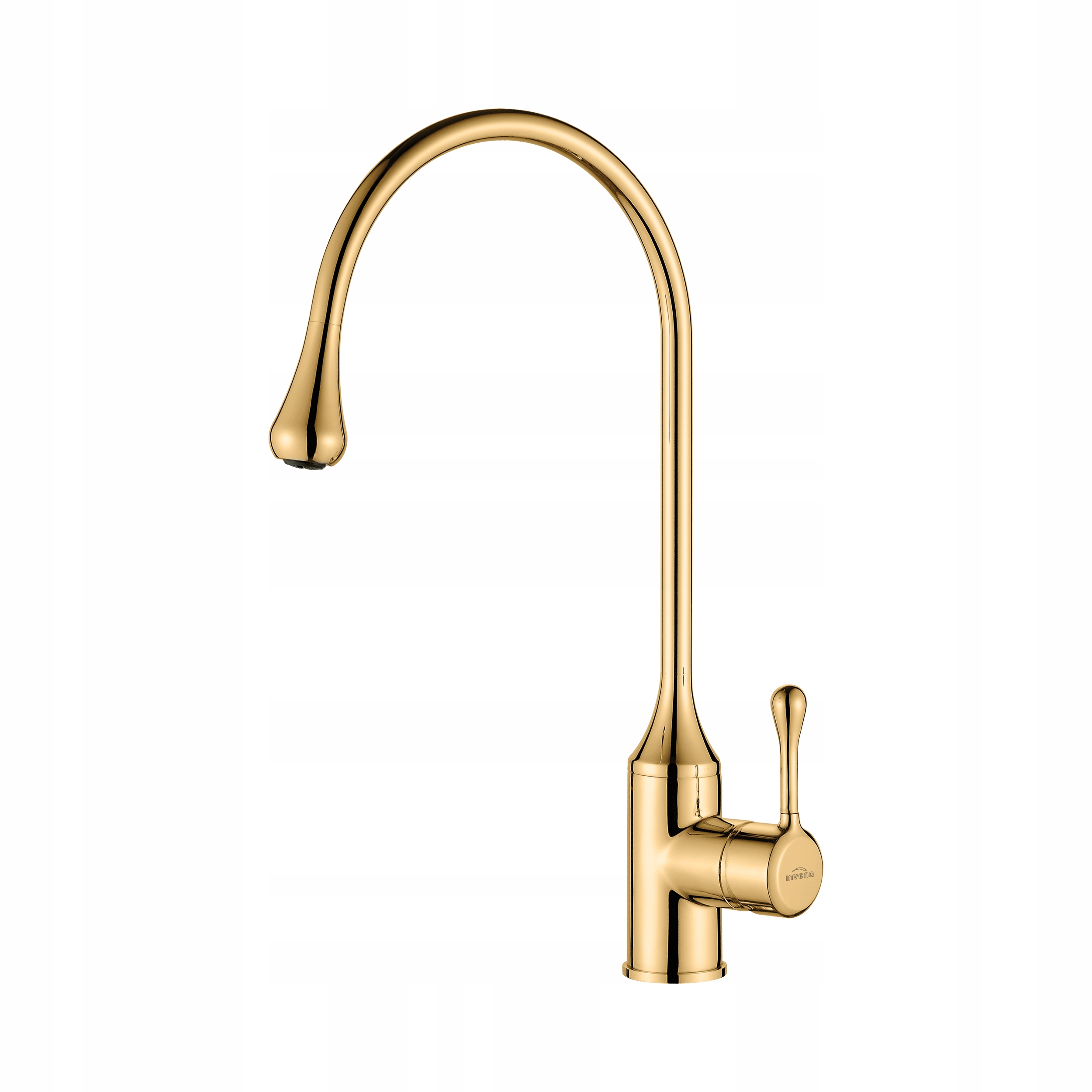 Kuchynská batéria - Zlatá kuchynská batéria High Spout boho štýl