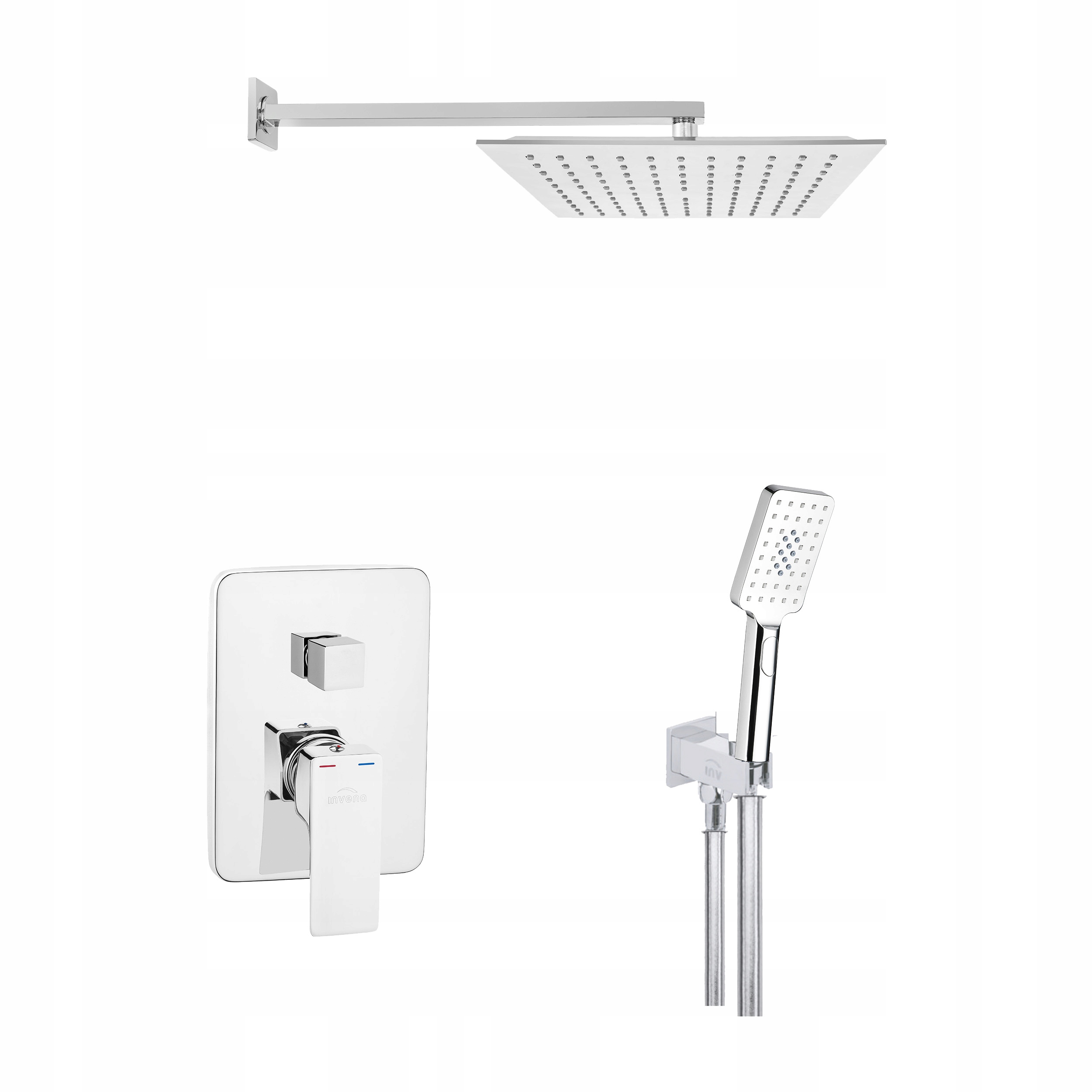 Flush -Mounted Shower Battery Chromium potomok