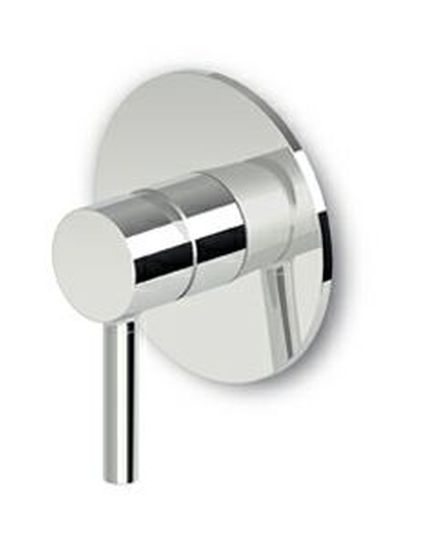 Black Zucchetti Flush -Mounted Flush -Mounted Sprchova batéria