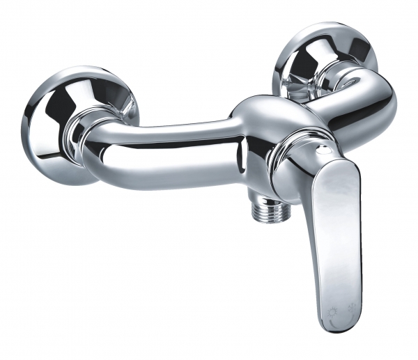 Nástenná sprchová batéria Chrome Art Deco Chrome