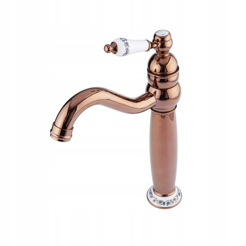 33,5 cm washbasin retro batéria so vzorom, meď