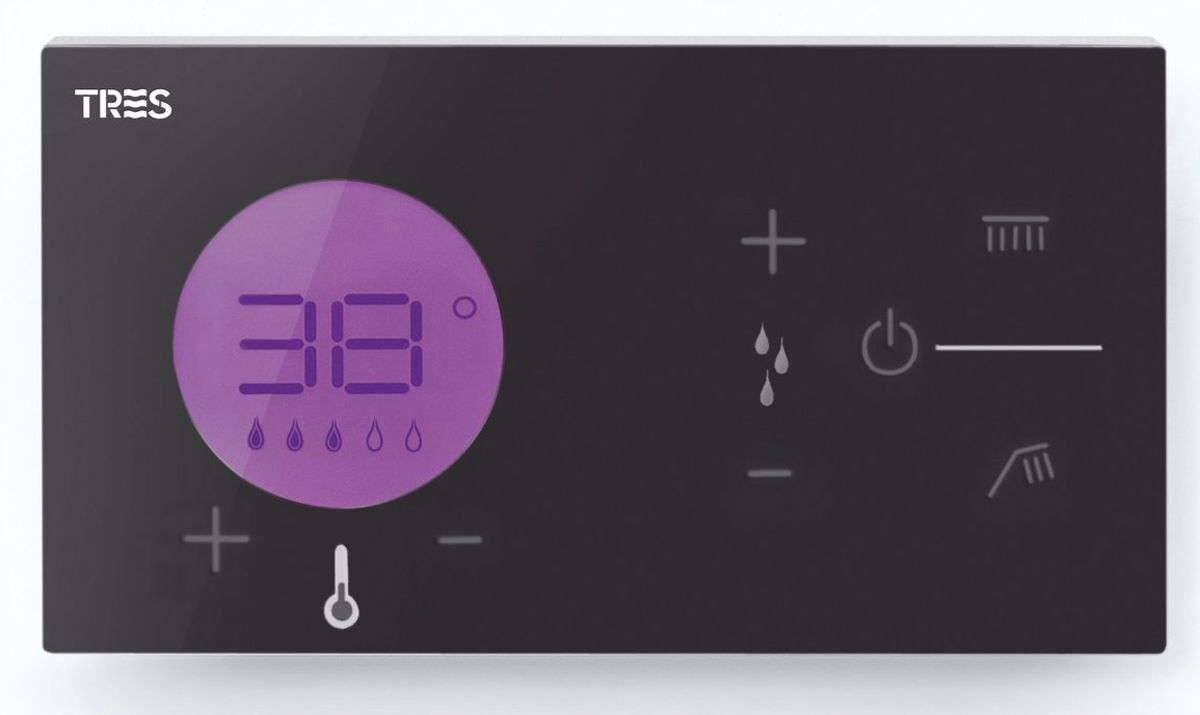 Elektronická sprchová termostatická batéria