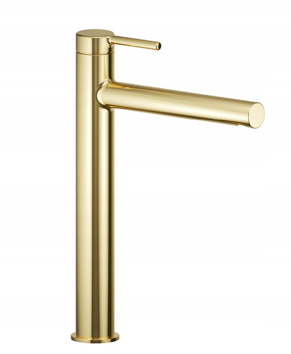 Sink batéria 29 cm vysoký zlatý lesk, PI