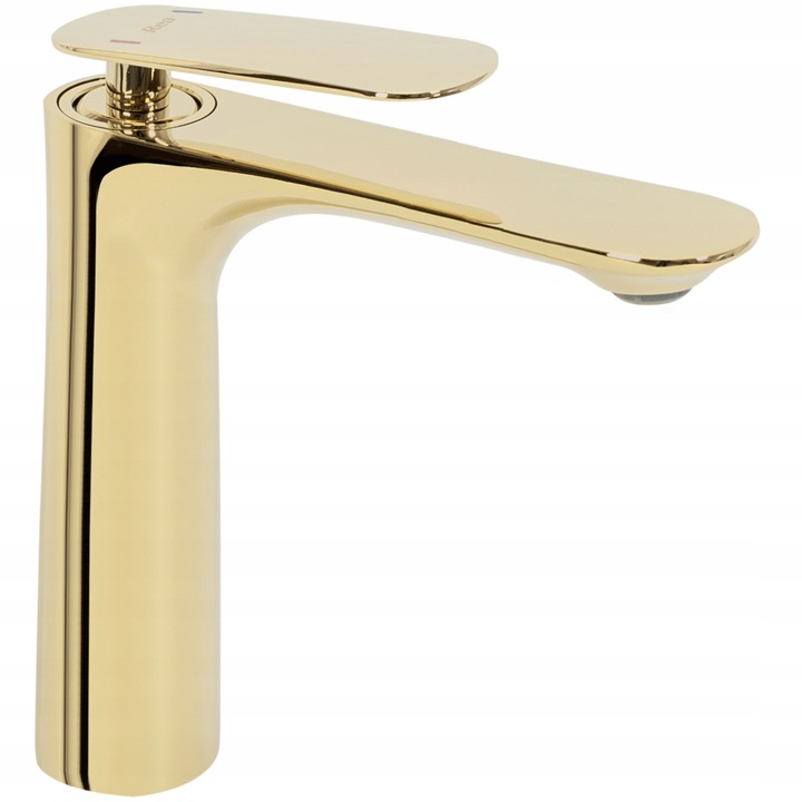 Berg zlato zlato nízka rea washbasin faucet
