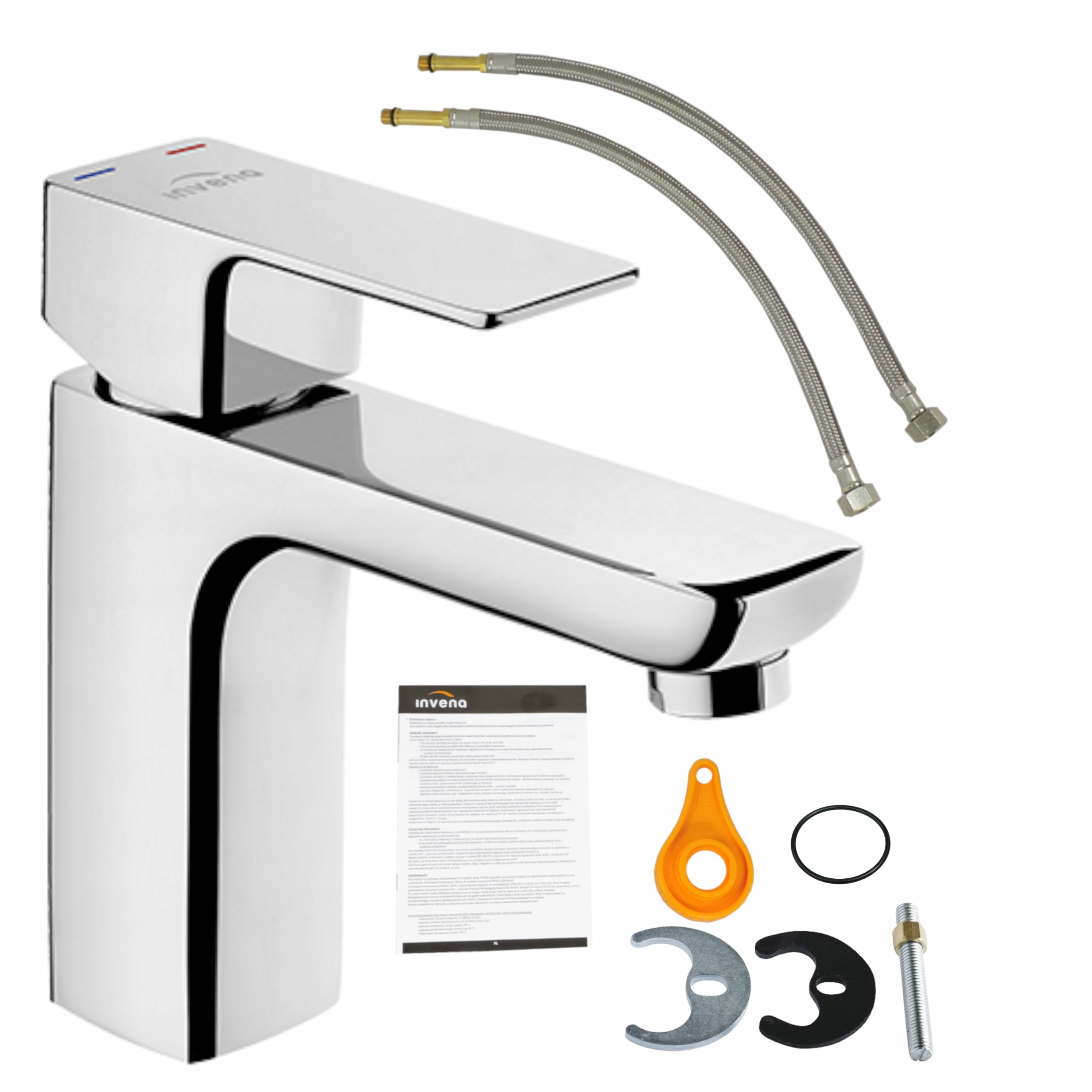 Chrómový washbasin faucet