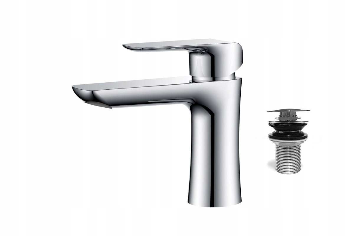 Clever Washbasin faucet s dopravnou zápchou Click-Clack
