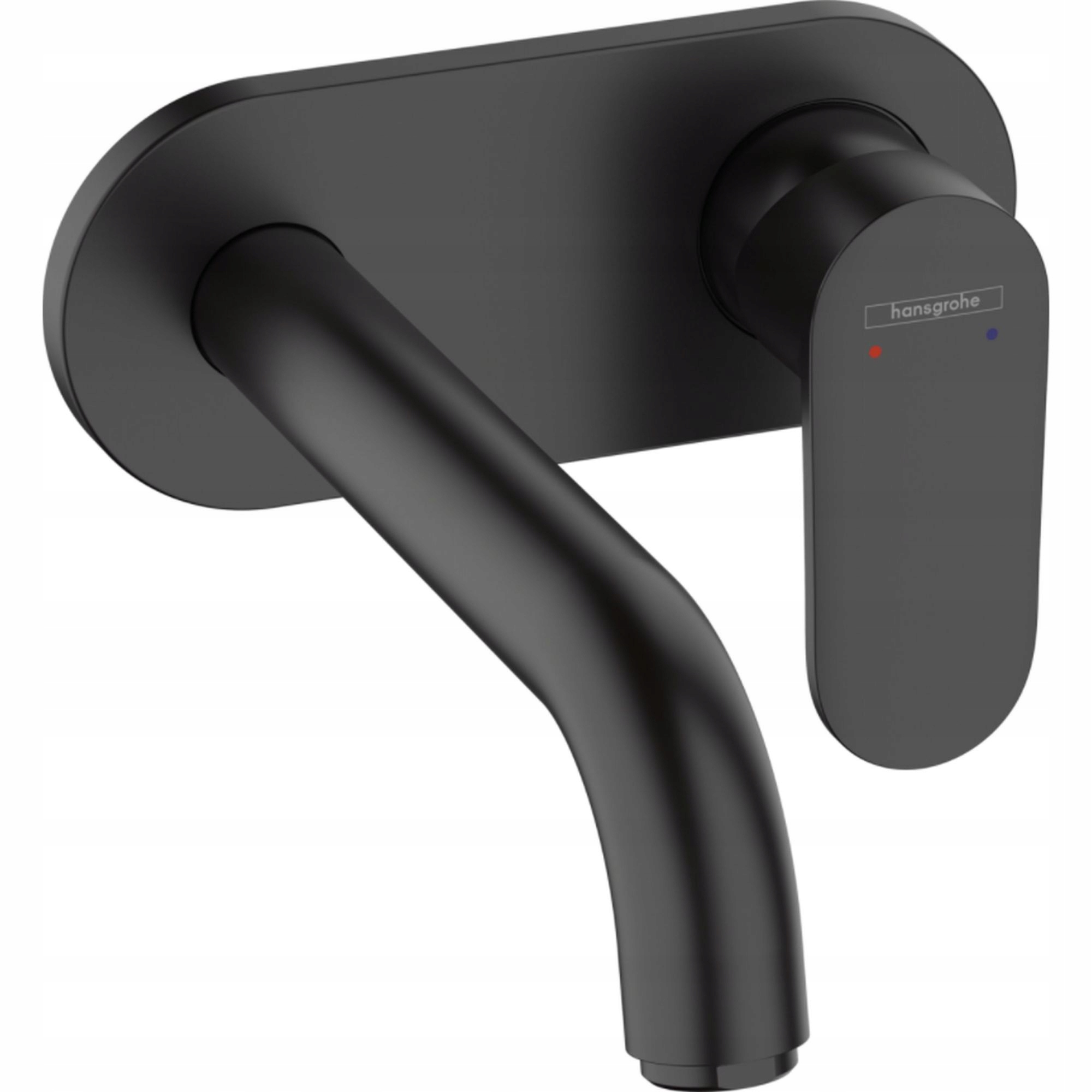 Čierny hansgrohe vernis zmes umývacíchbbasin faucet
