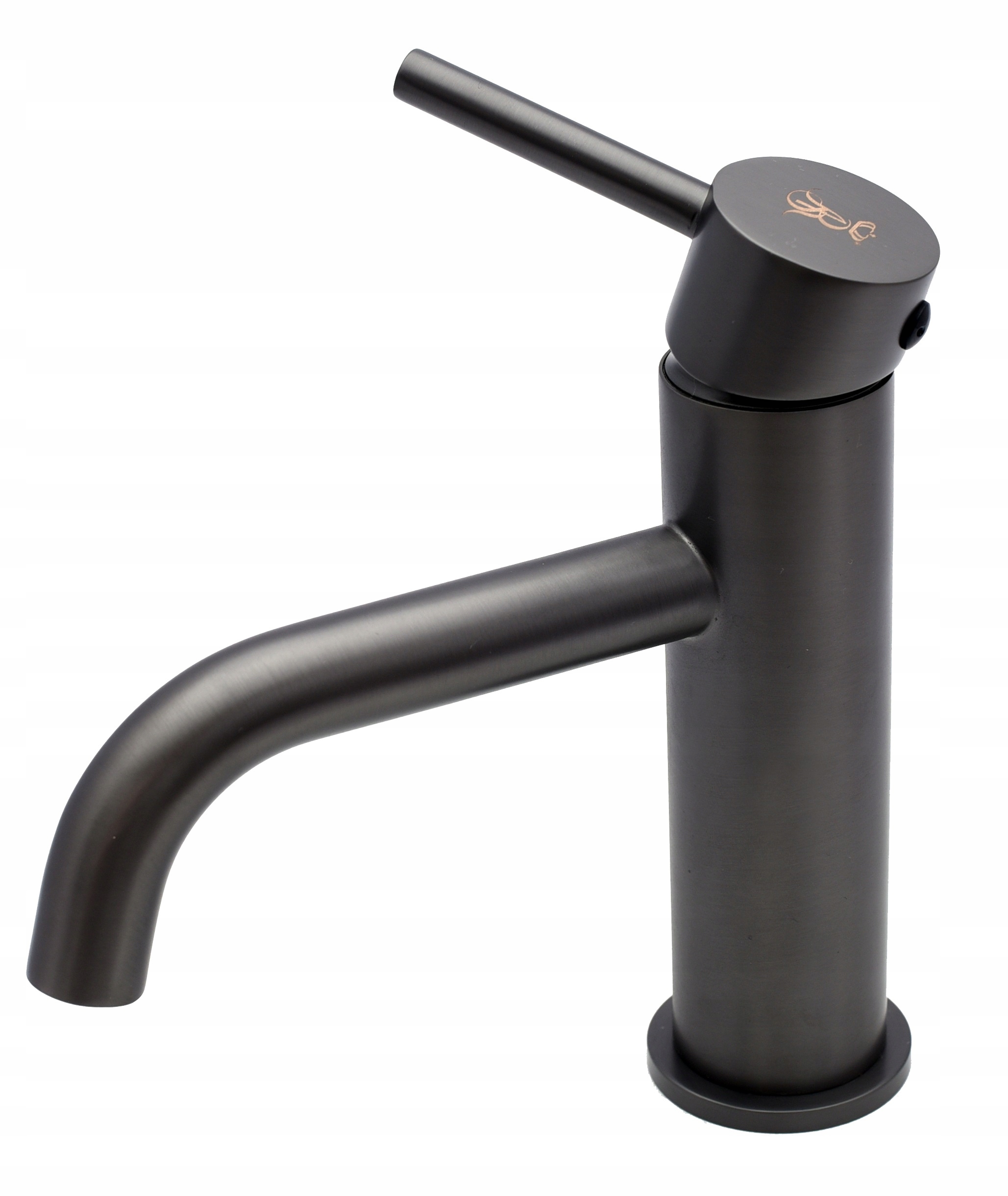Čierna vysoká šedá kráľovská retro retro umývadlo faucet