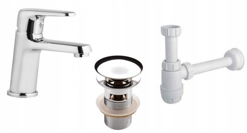 DEANTE BGV 021M BATÉRIA UMÝVADLA + ZÁSTRČKA + SIPHON