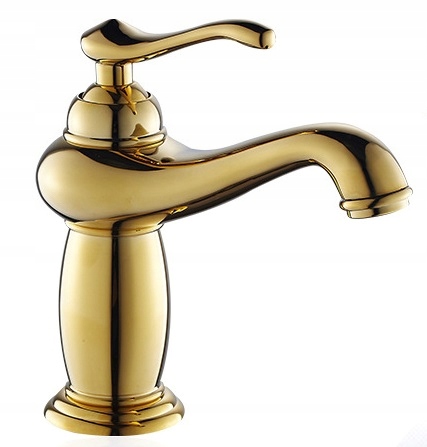 Zlato retro kráľovský zlatý faucet faucet