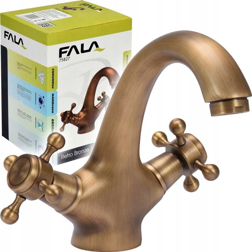 Retro stojaci faucet retro kohútik mosadz mravca.