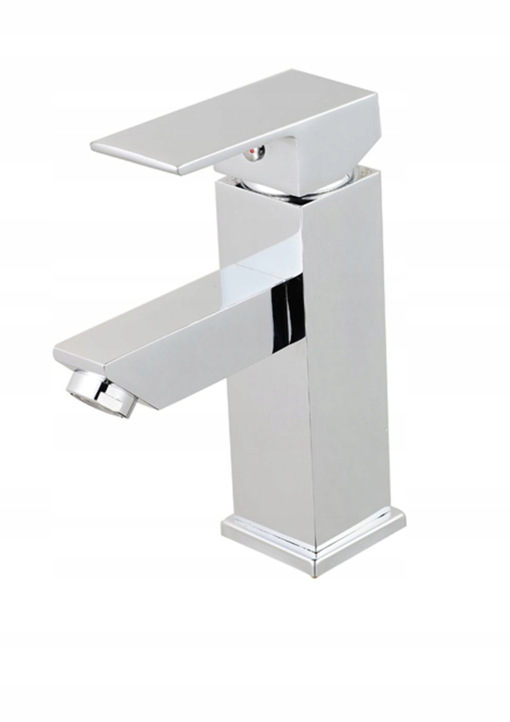 Štvorcový chrómový štvorcový faucet