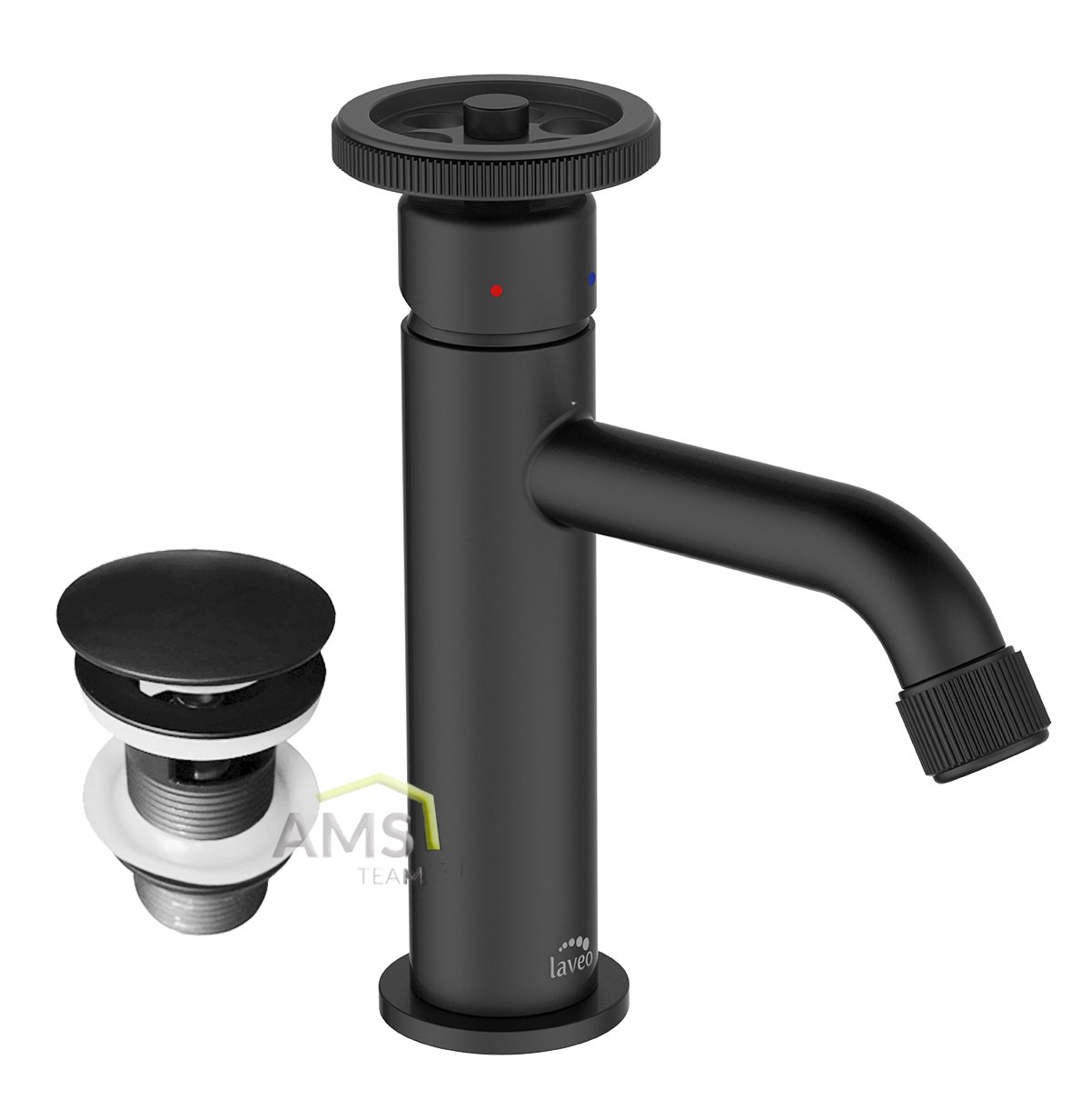 Laveo Muro Bau 722d Black Mate Mathe