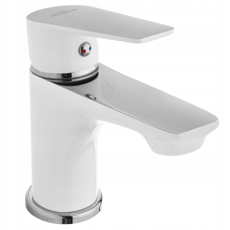Kúpeľňa Washbasin Faucet White Chrome Insena