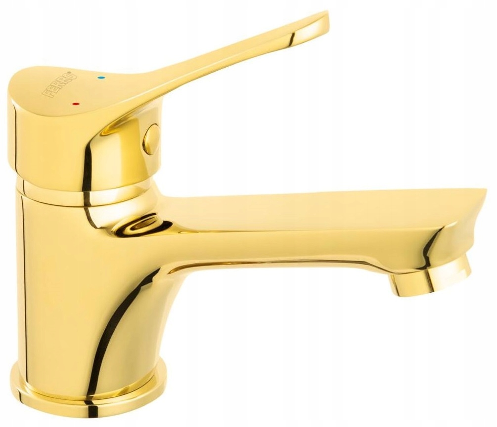 Drobná ferro złota washbasin batéria