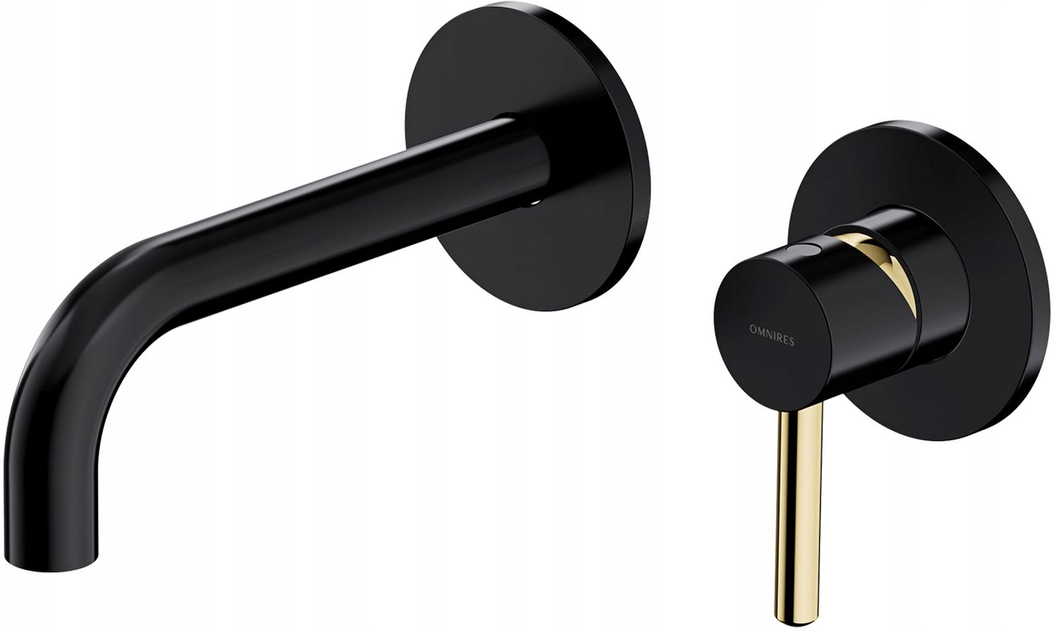 Čierne omnires yominer washbasin faucet