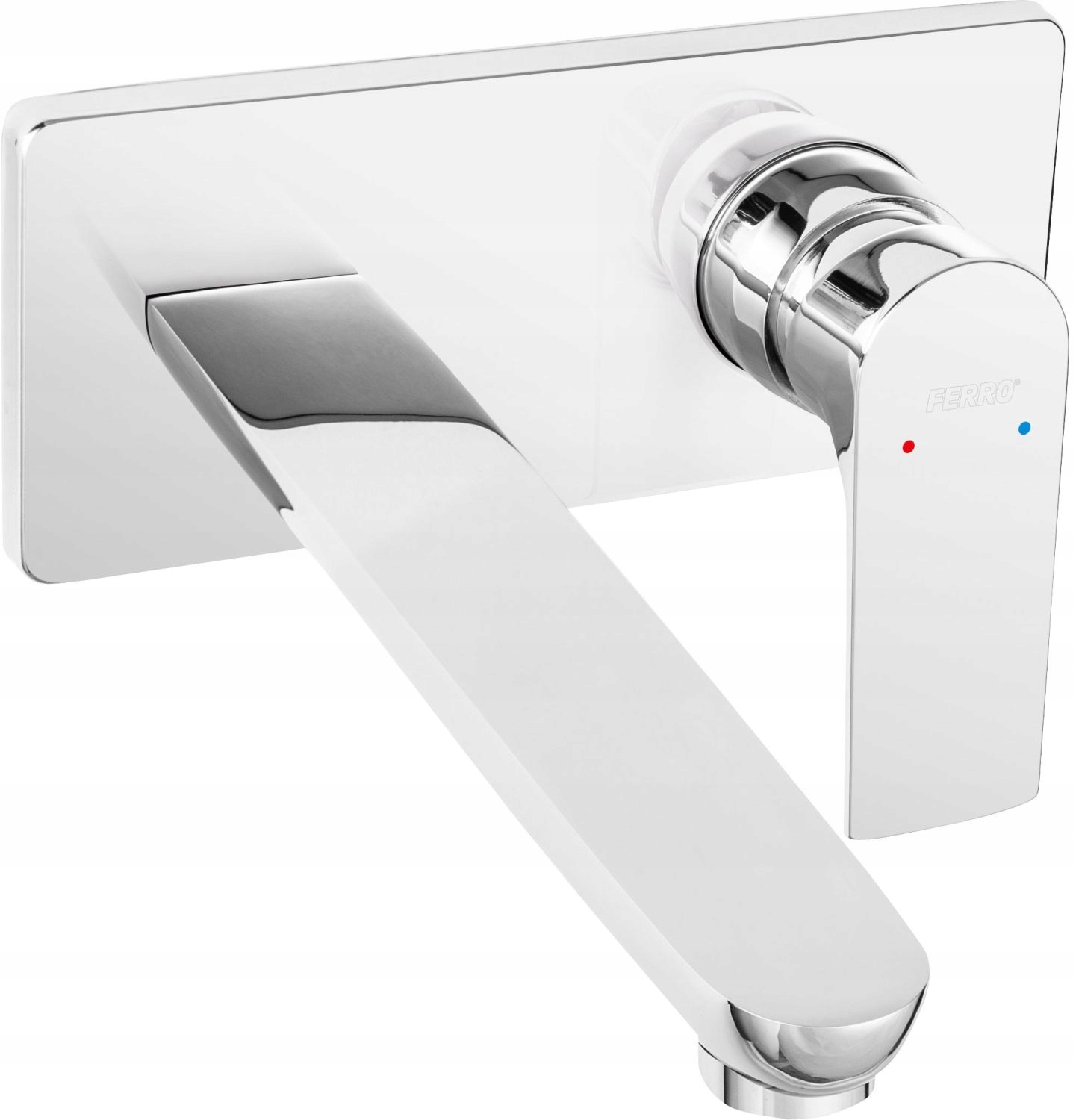 Ferro Algeo Square Flush -Mounted Washbasin faucet