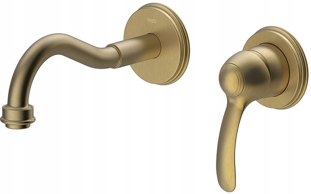 Flush -Mounted Wink Battery Old Brass Tres