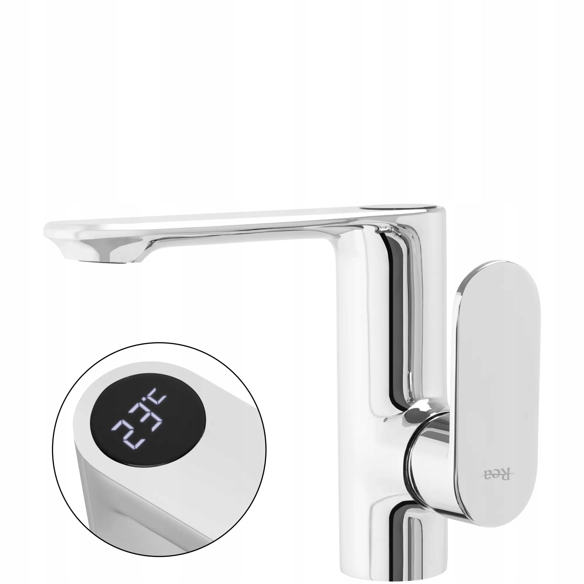 Rea mils LCD Chrome Washal batéria nika