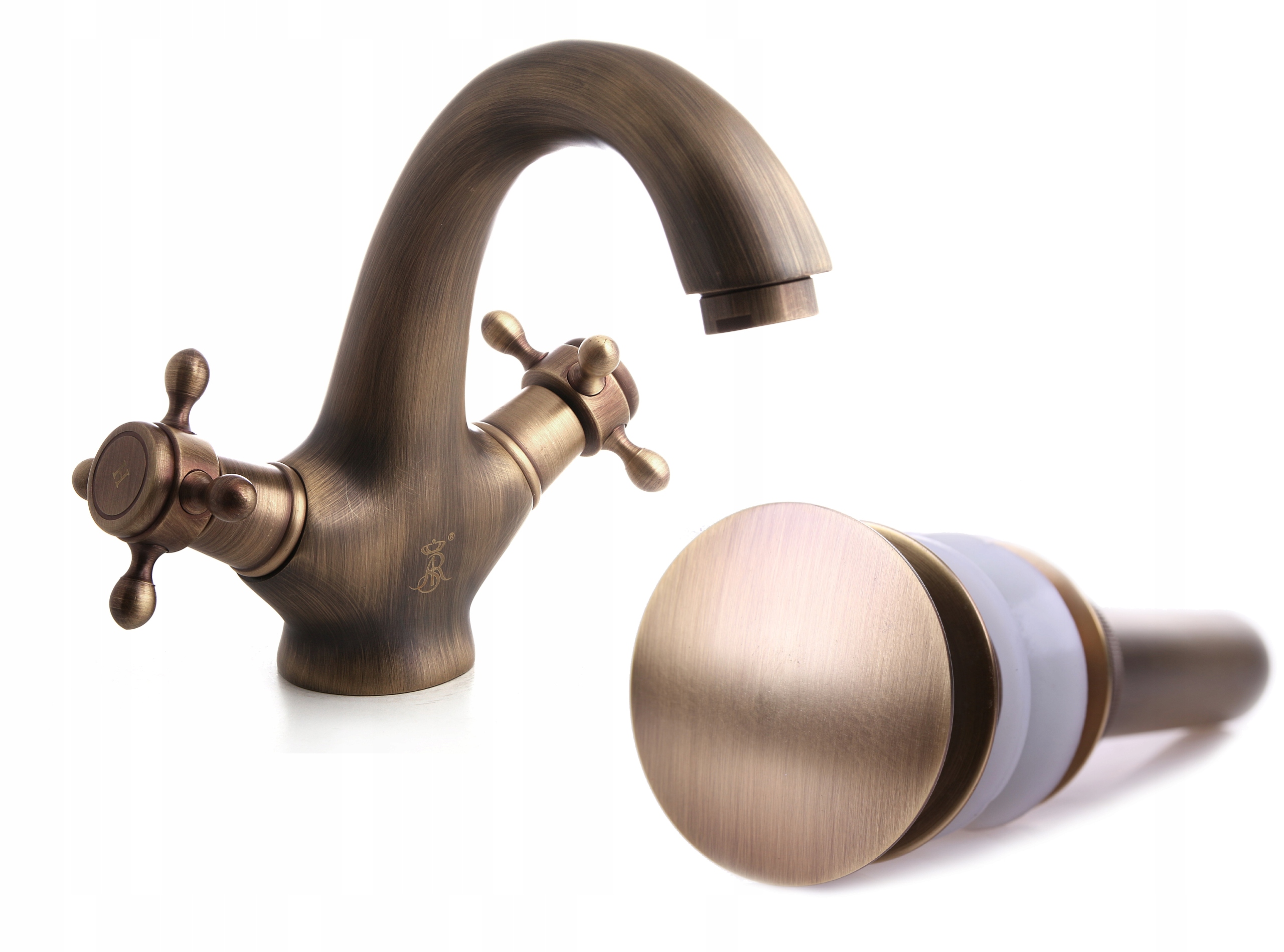Retro kráľovský washbasin faucet