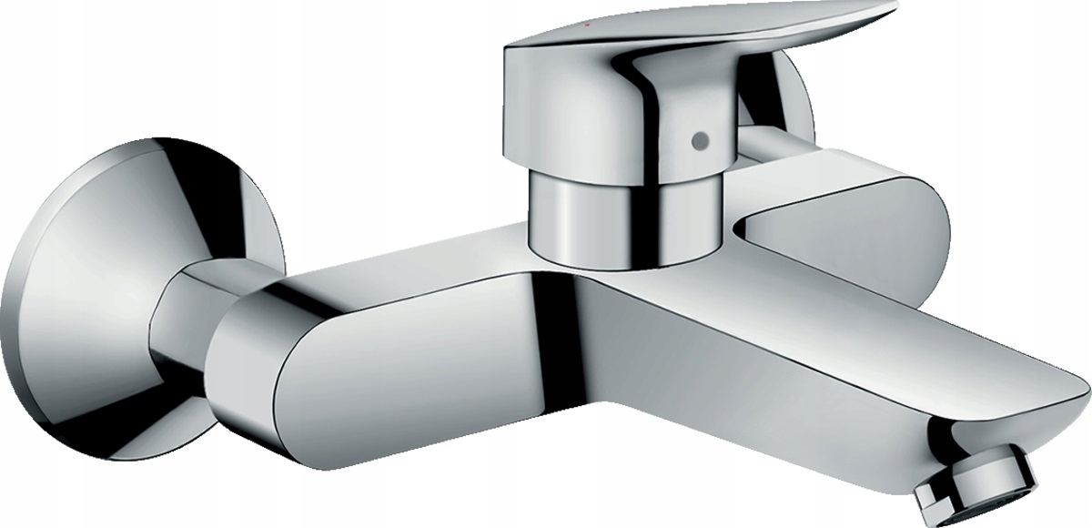 Nástenný chróm chróm hansgrohe logis