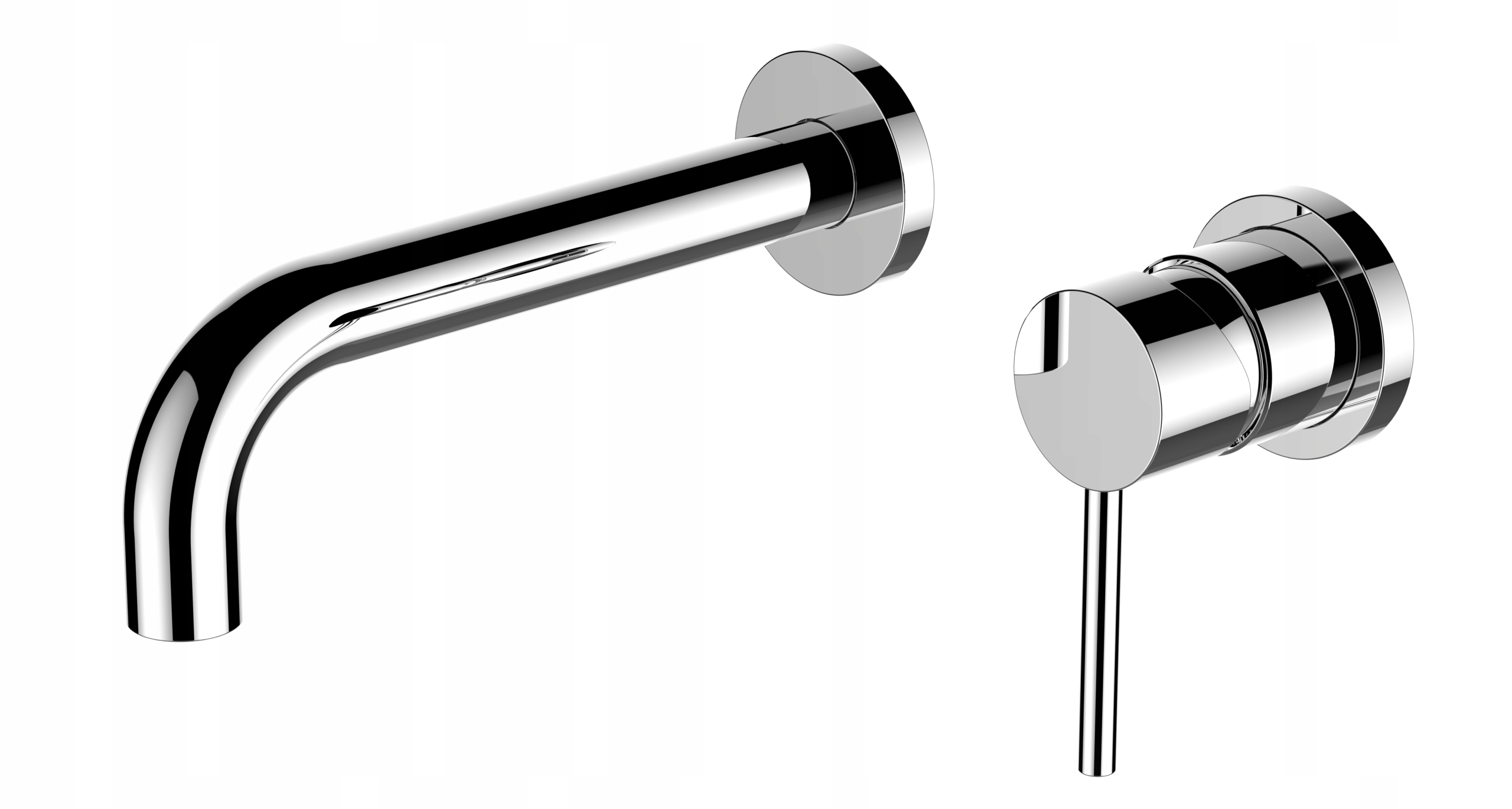 Čierna kráľovská moderná múčka Washbasin Faucet
