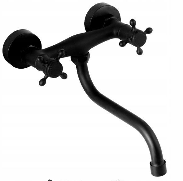 Washbasin faucet čierny gombík