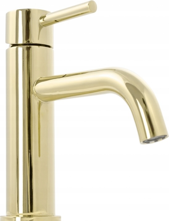 Washbasin faucet stojaci nízky svetlý zlatý rea