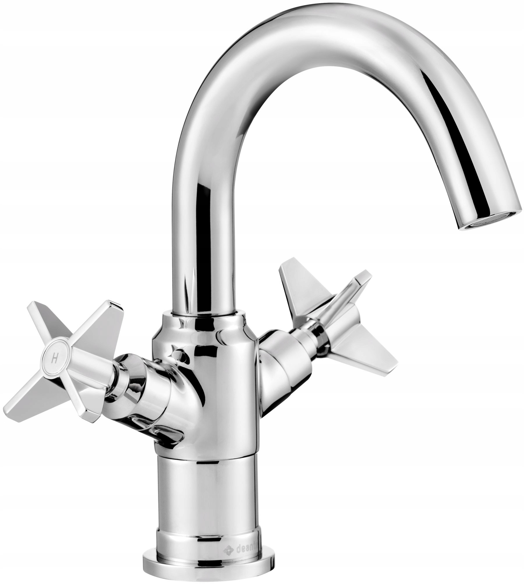 Temist Chrome Washbasin batéria s kliknutím na dopravné zápchy