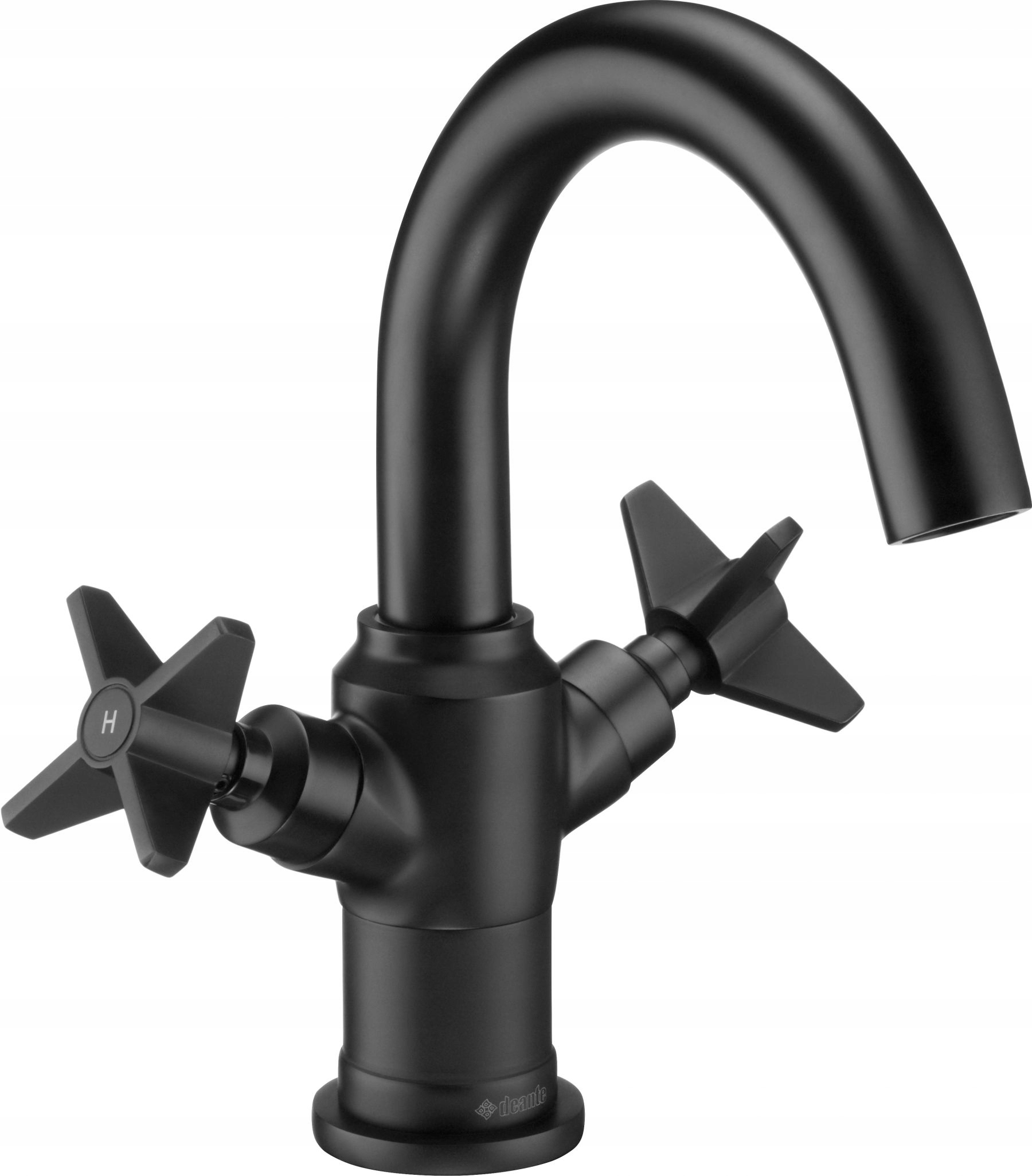 Temisto Black Washbasin batéria s kliknutím na dopravnú zápchu