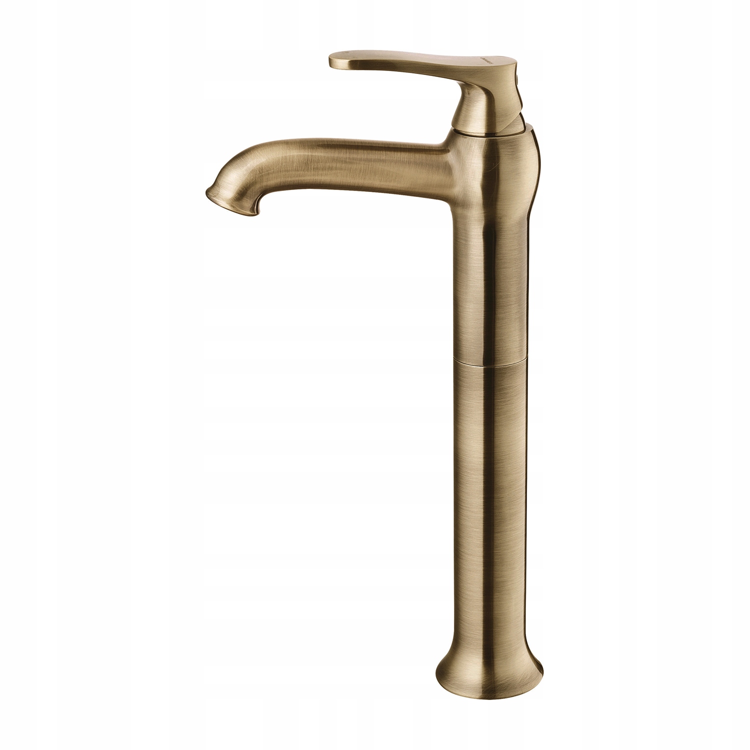 Vysoký bronzový umývadlo faucet s korkom