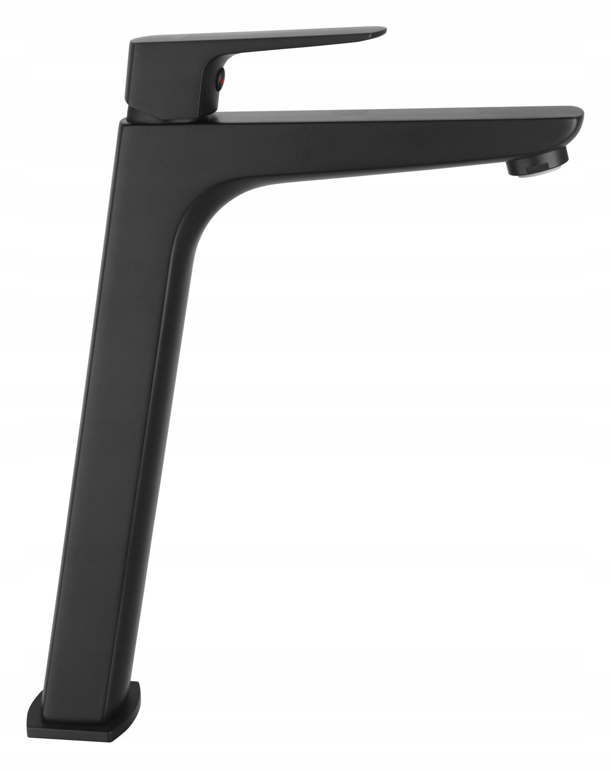 Vysoký Vitto čierny ferro washbasin faucet