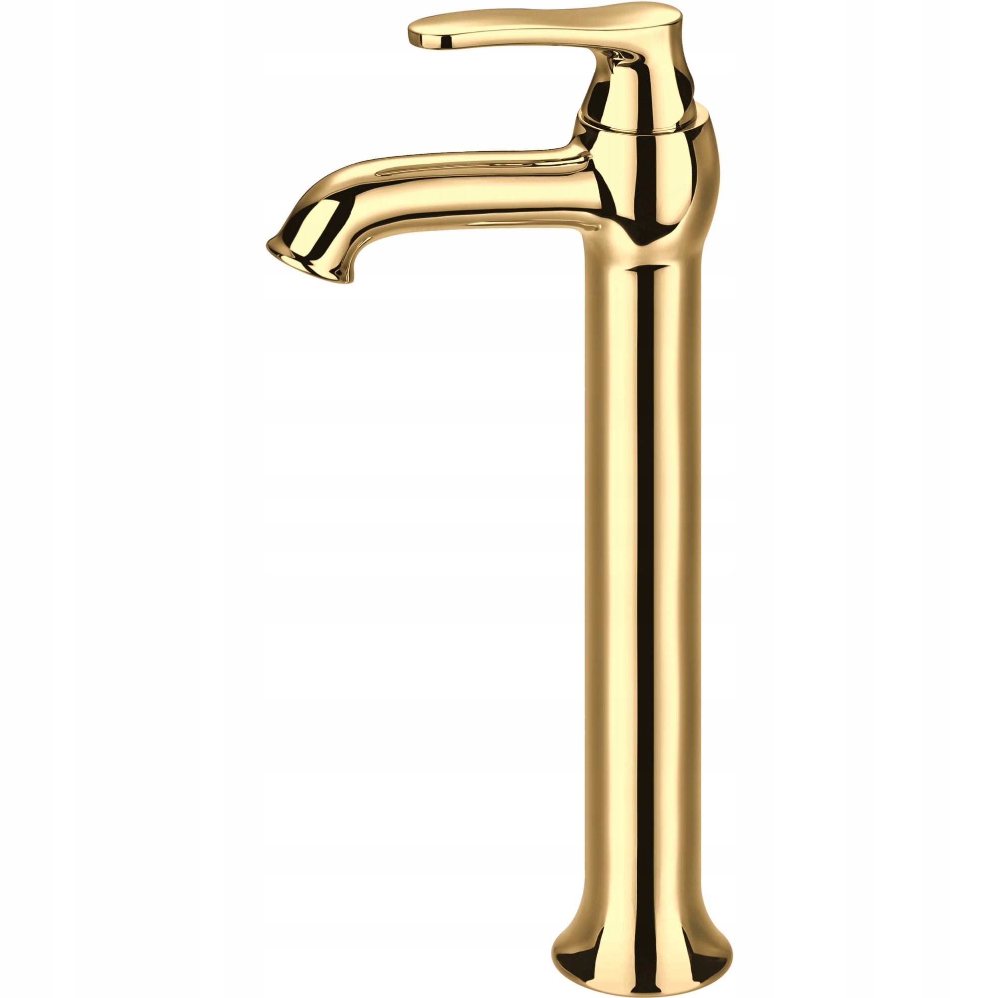 Vysoké zlaté omnires art deco washbasin faucet