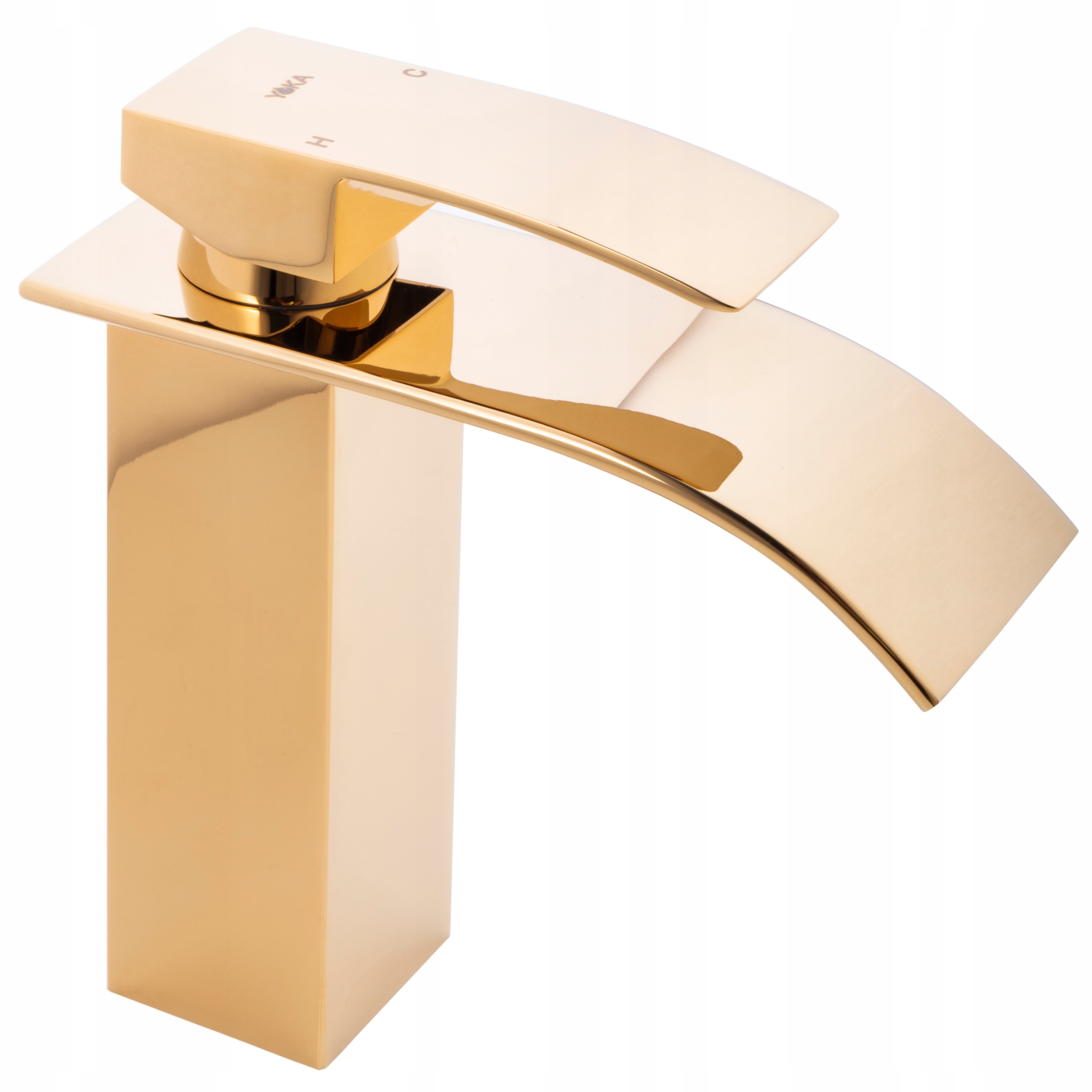 Washbasin Faucet Gold Cascade TAP vodopád
